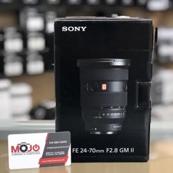 Sony 24-70 F/2.8 Gm II