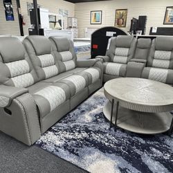 Recliner Sofa & Loveseat. 🚚WE DELIVER🚚