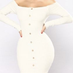 *NEW* Fashion Nova Off Shoulder Dress