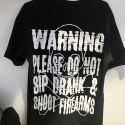 Awful Lotta Cough Syrup Shirt Size Small 