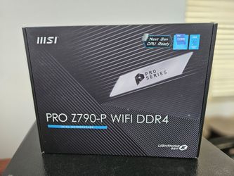 MSI Pro Z790-P Wifi DDR4 Intel LGA 1700 ATX Motherboard