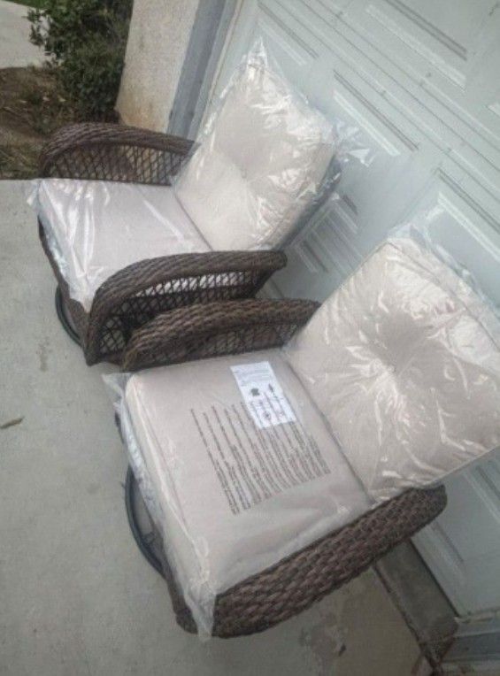Patio Swivel Rocking Chairs Brand New Patio Furniture Set Patio Chair Set Outdoor 🆕🆕🚎🚚🚛