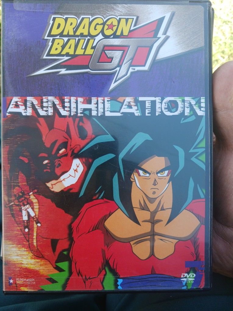 DBGT Dragon Ball GT Anime DVDs Annihilation, Creation. Salvation