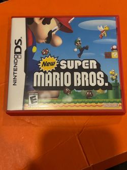 New super Mario bros game for the Nintendo ds