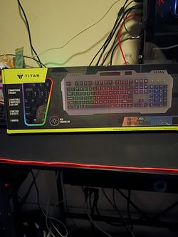 Titan RGB Backlit Metal Gaming Keyboard