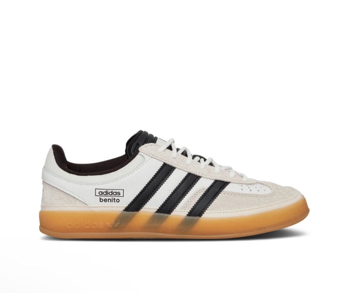 Adidas White and Black Sneakers Classic Design