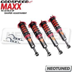 GODSPEED MMX3250 MAXX DAMPER COILOVERS KIT STRUT SHOCK SPRING SET FOR LEXUS LS400 UCF10 1990-95