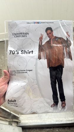 Hippie Halloween 70s costume shirt