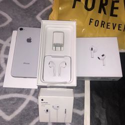 iPhone 8 With Air Pods 3