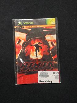 Ninja Gaiden Instruction Manual - Original Xbox
