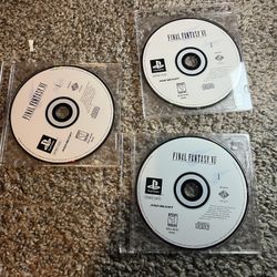 Final Fantasy 7 3 Game Disk Set 