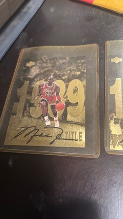 Michael jordan limited edition Autographed