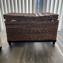 Woven Basket Storage Container 