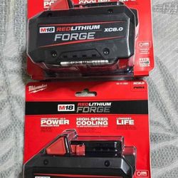 Milwaukee M18 8.0 Forge Batteries 