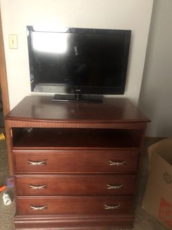 Wood TV stand/Desk