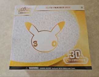 Pokémon 30th Anniversary Celebration Elite Trainer Box ETB Factory Sealed