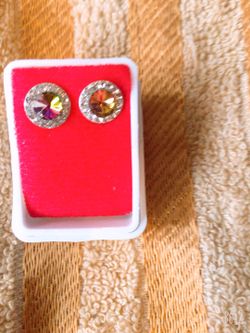 Beautiful silver earrings 925