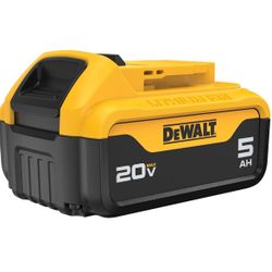 DEWALT 20V MAX 5 Ah Lithium Ion Battery (DCB205)