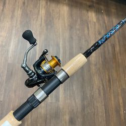 Tsunami Fishing Rod and 2000 Reel Combo