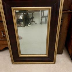 Old Wooden Mirror 