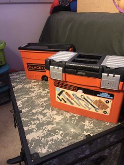 Black n Decker storage case and tools!