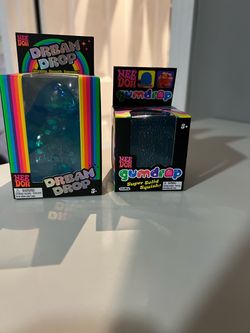 Nee Doh Dream Drop and Gumdrop