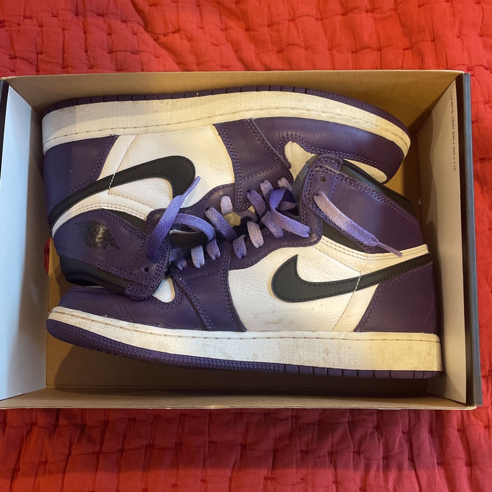Jordan 1 Retro High Court Purple GS