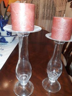 Glass candles