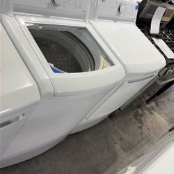 LG Topload Washer And Electric Dryer Set