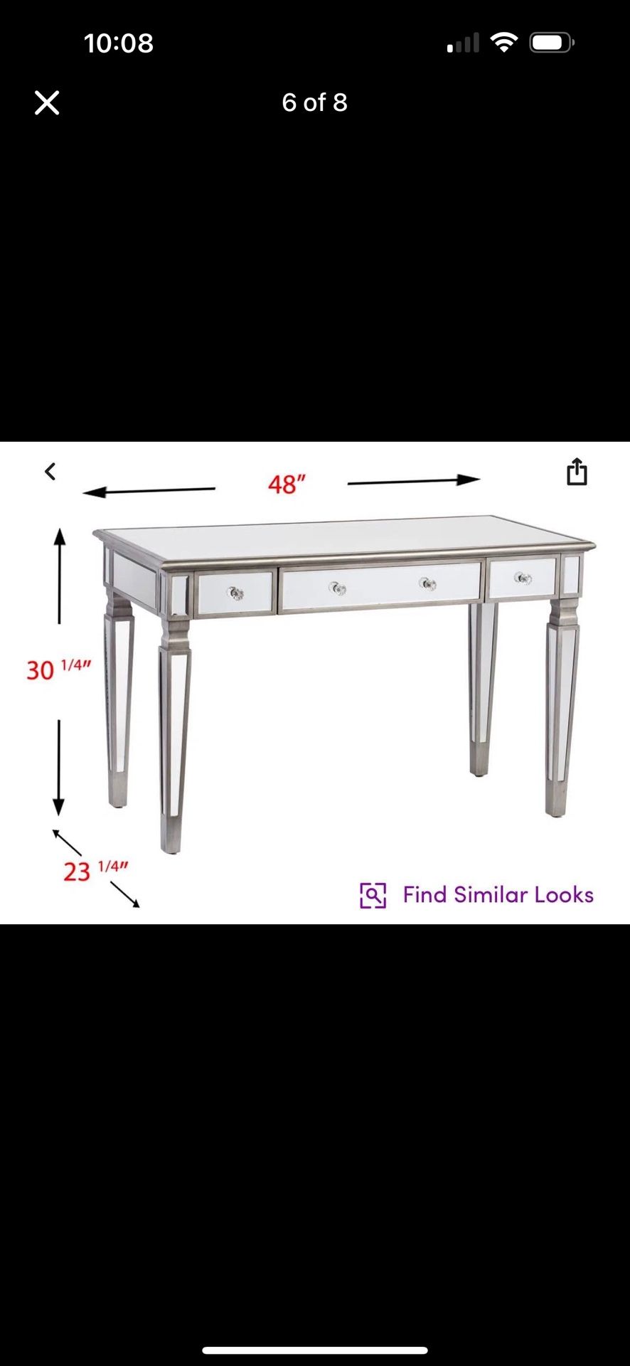Mirrored Vanity