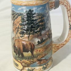 Stein Anheuser—bush, Inc.Budweiser Yellow Stein 3 Of 4