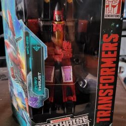 Transformers Generations War for Cybertron Earthrise WFC-E26 Voyager Class Decepticon Thrust