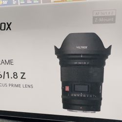Viltrox Full Frame Af16/1.8z Z-mount Lens 1$
