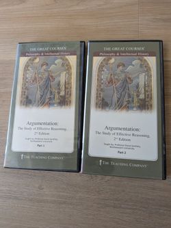 Argumentation Course Guidebook philosophy & Intellectual history DVD Set