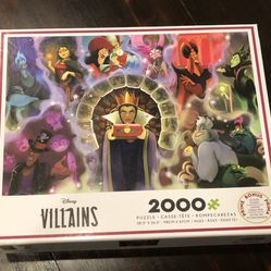 Disney Villain Puzzle 2000 Pieces