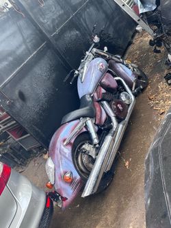Honda btx 1300cc 2004 Custom paint job shadow style motorcycle