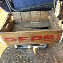 Pepsi crate