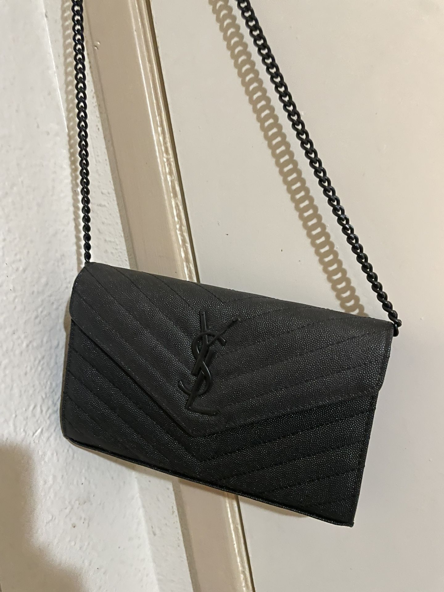 Black YSL Crossbody Bag