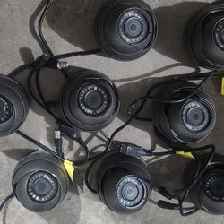 ANANALOG EYEBALL SURVEILLANCE CAMERA LOT