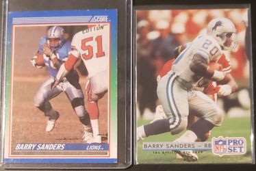 Barry Sanders Rookie Card