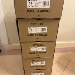 Yeezy Slides Onyx 🔥 Brand New – Sizes 9 & 10 – Multiple Available