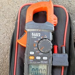 Klein Tools CL800 Digital Clamp Meter AC/DC Auto-Ranging