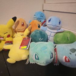 Pokémon 2020 Stuffed Animals