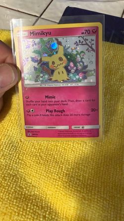Mimikyu sun & moon promo sm 163