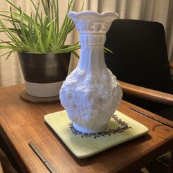 Milk Glass Vase