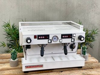 La Marzocco Linea Classic AV 2 Group Espresso Coffee Machine - Pearl White
