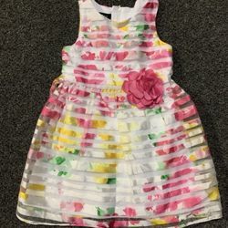 Amy Byer girls size 6X colorful floral dress - perfect for Easter 