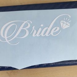 Precut Preweed Permanent Adhesive Vinyl Bridal Party