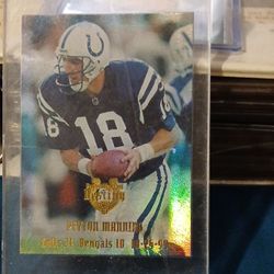 Peyton Manning Destiny Football Card 1999