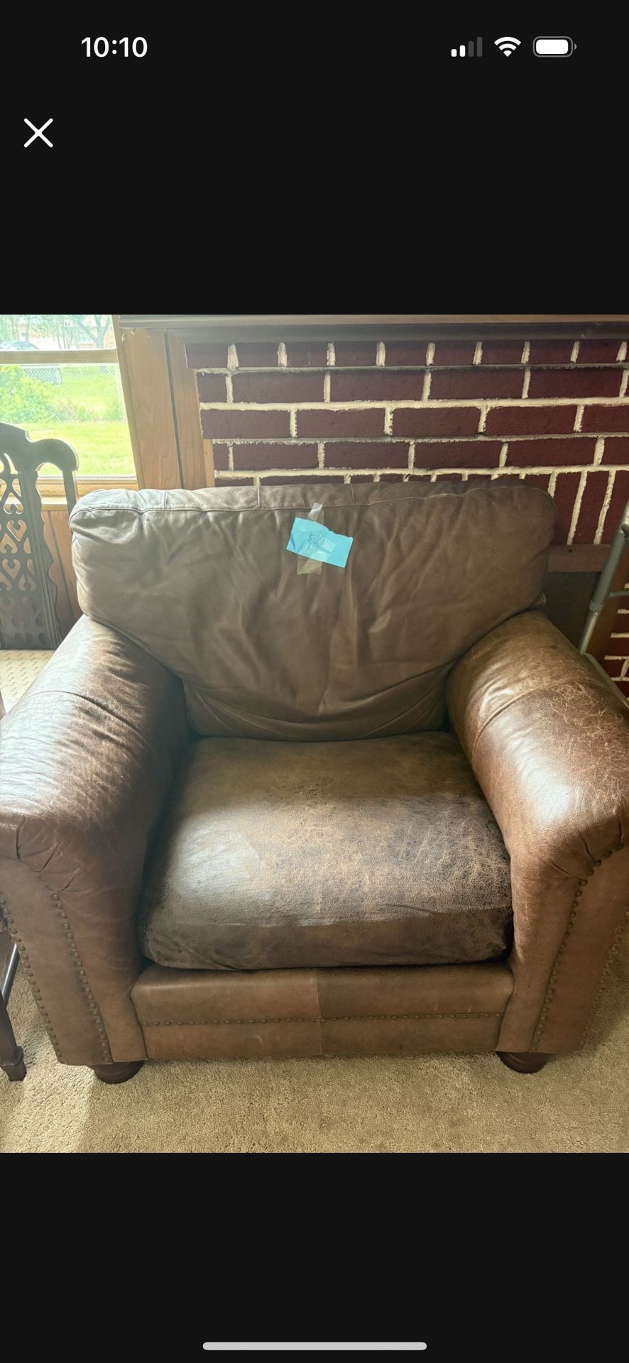 Leather chair